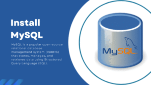Install MySQL