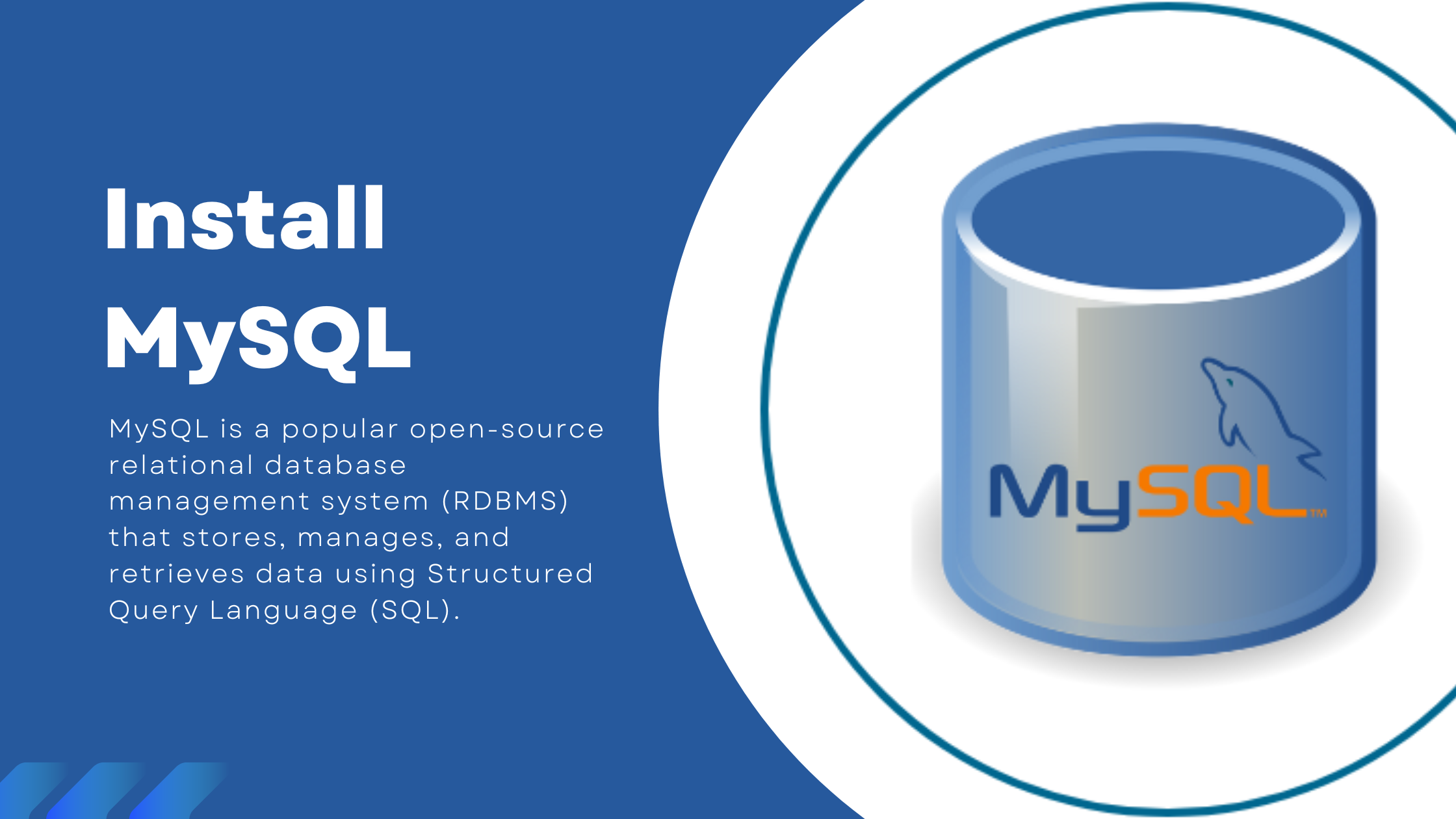 Install MySQL