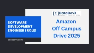 Amazon Off Campus Drive 2025: Apply Now for Software Development Engineer I Role!