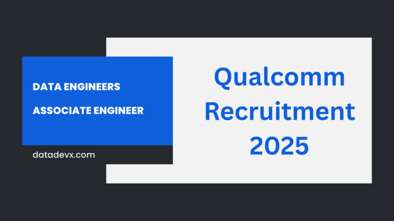 Qualcomm Recruitment 2025