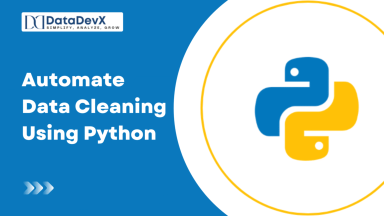 Automate Data Cleaning Using Python