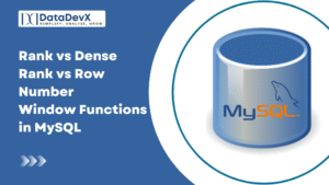 Rank vs Dense Rank vs Row Number Window Functions in MySQL