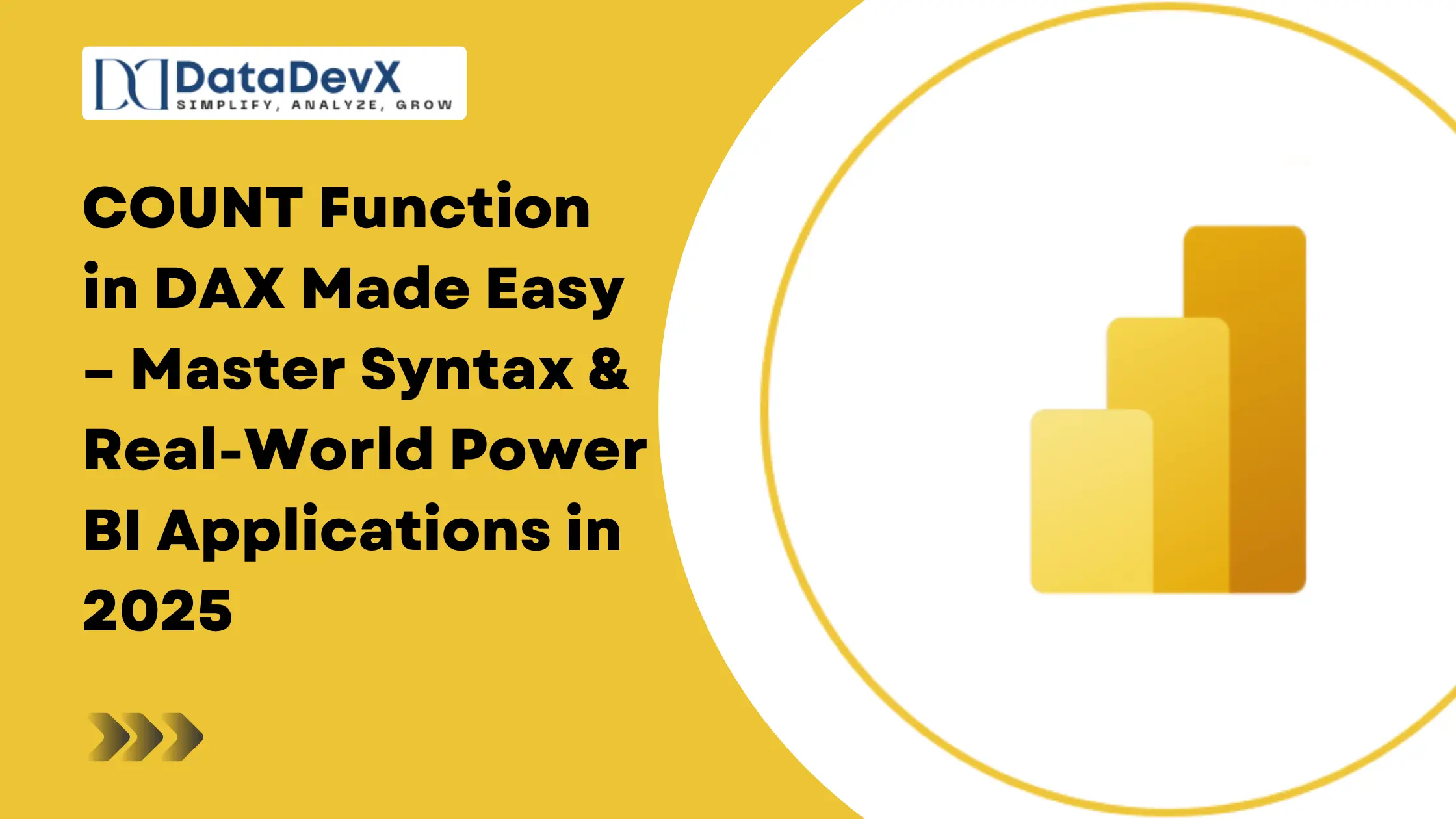 COUNT Function in DAX Made Easy – Master Syntax & Real-World Power BI Applications in 2025