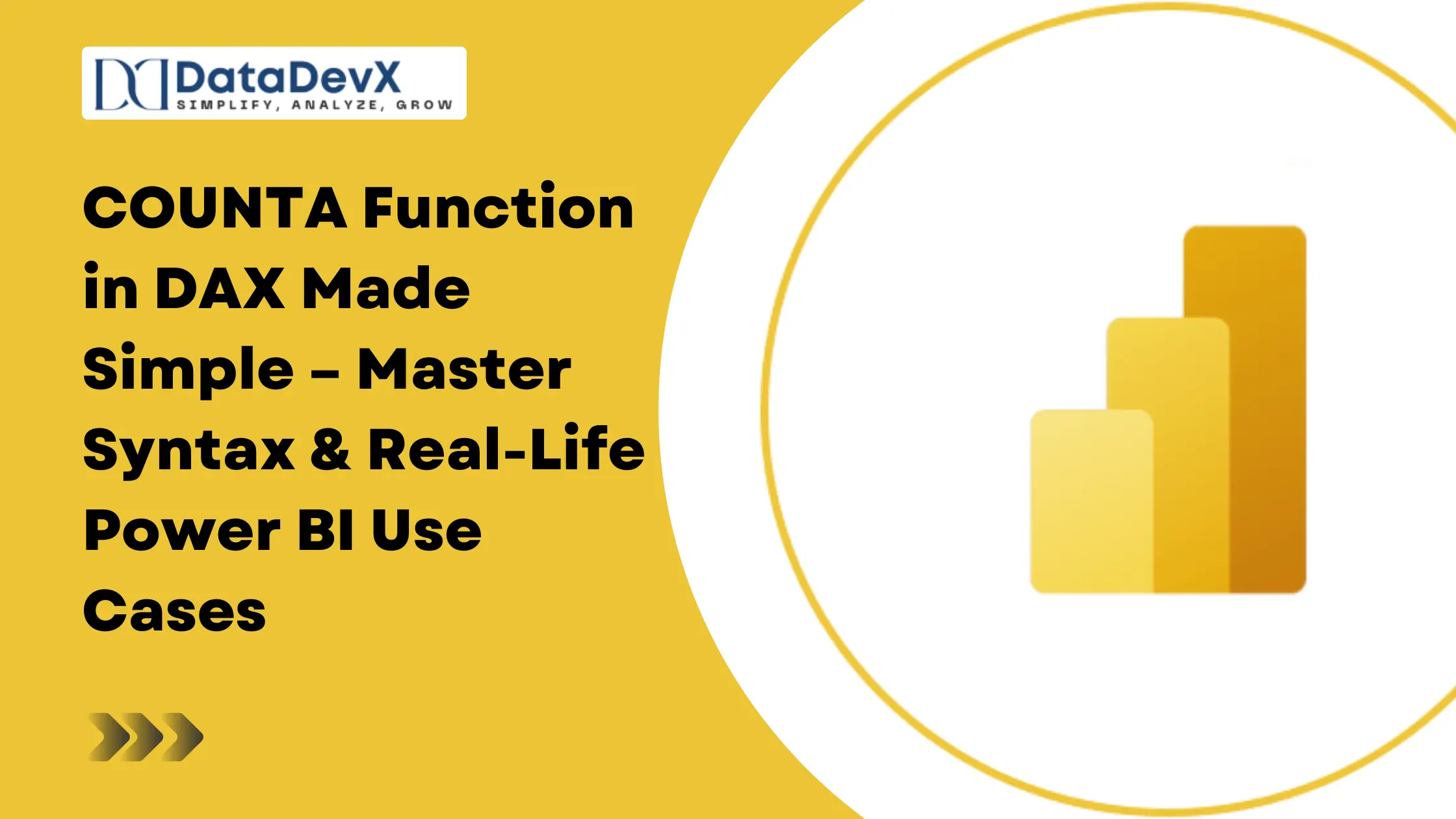 COUNTA Function in DAX Made Simple – Master Syntax & Real-Life Power BI Use Cases