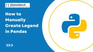 How to Manually Create Legend in Pandas